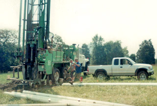 Truck, Afton, Virginia - McGann's Well Drilling Inc